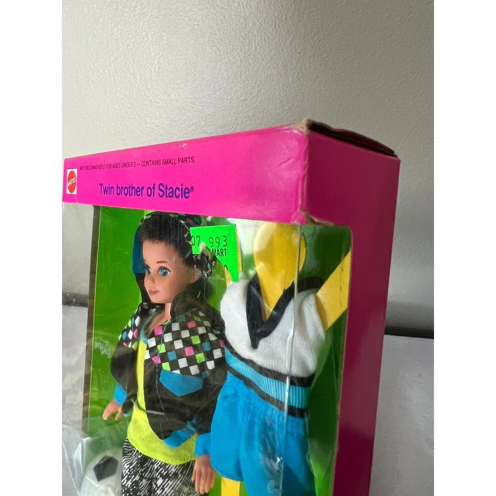 Barbie Party 'n Play Stacie & Todd Twins Set 1992 NIB Vintage Minor Box Wear VTG